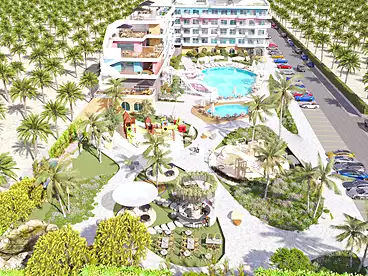 Chalets For sale in Virginia Flower Resort - Solid, North Coast Resorts, 45 sqm