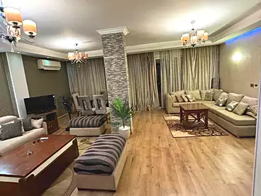 Furnished Apartment For rent in Second Neighborhood, Bait El Watan, 175 sqm