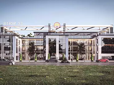 Shops For sale in Kenz Compound - First Group, Compounds in Hadayek October, 37 sqm