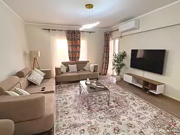 Furnished Apartment For rent in Phase 7, El Rehab, 99 sqm