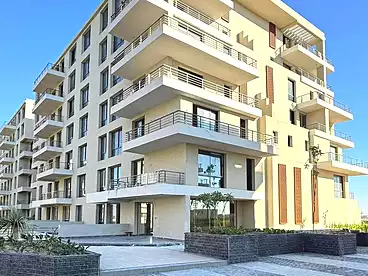 Apartments For sale in Palm Hills Alexandria, Compounds in International Coastal Road, 161 sqm