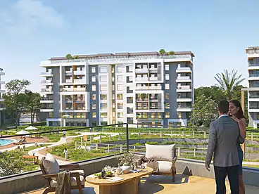 Apartments For sale in Shababeek Compound - Marquee, Compounds in New Cairo, 112 sqm