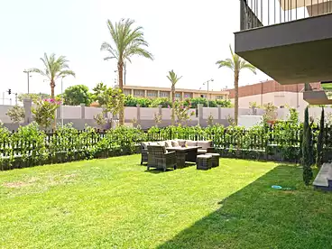 Apartment with Garden For rent in Festival Living - Cairo Festival City Compound, Cairo Festival City Compound - Al Futtaim, 220 sqm