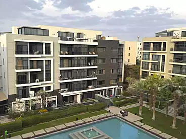 Furnished Apartment For rent in The Waterway Compound, Compounds in New Cairo, 200 sqm