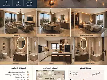 عقارات للبيع في أشجار هايتس - اي جي اي، كمبوندات في حدائق أكتوبر، 250 متر
