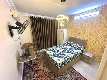 Furnished Apartment For rent in Ezz El-Deen Omar St., El Talbeya, 160 sqm