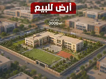 أراضي للبيع في سموحة الجديدة، الاسكندرية، 3000 متر