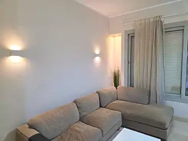 Apartments For rent in Village Gate Compound - Palm Hills, Compounds in New Cairo, 90 sqm