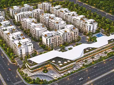شقق للبيع في كمبوند آستوريا بارك - ايرا للتطوير العقاري، كمبوندات في حدائق أكتوبر، 101 متر