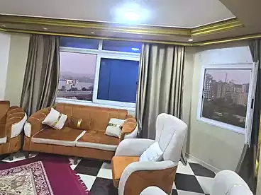 شقق مفروشة للإيجار في شارع كورنيش المعادي، المعادي، 135 متر