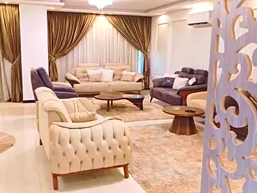 Serviced Apartments For rent in Aswan Sq, El Agouza, 200 sqm