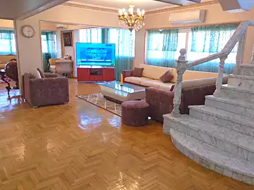 Duplex For rent in El Mesaha St., El Mesaha Square, 300 sqm