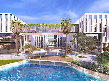Apartments For sale in Senzo Mall, Hurghada Resorts, 91 sqm