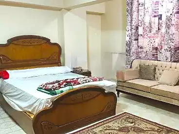 Furnished Apartment For rent in El Mandara, Alexandria, 180 sqm