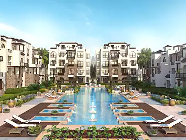 Apartments For sale in Cala Resort - Capital Link, Sahl Hasheesh Resorts, 87 sqm