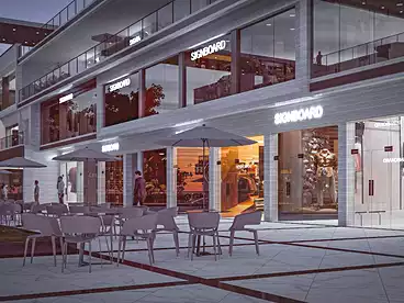 Shops For sale in Bait El Masria Compound, Compounds in Hadayek October, 35 sqm