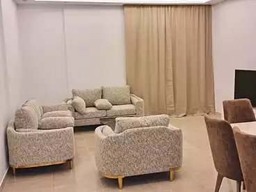 Studio with garden For sale in Fifth Square Compound - AlMarasem, Compounds in New Cairo, 90 sqm