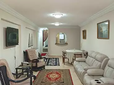 Furnished Apartment For rent in Khaled Ibn El Walid St., Sidi Beshr Bahri, 165 sqm