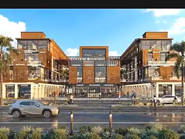 Commercial For sale in Italian Square - Mousa Coast, Compounds in Hadayek October, 30 sqm