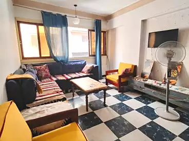 Furnished Apartment For rent in Sidi Bishr, Alexandria, 100 sqm