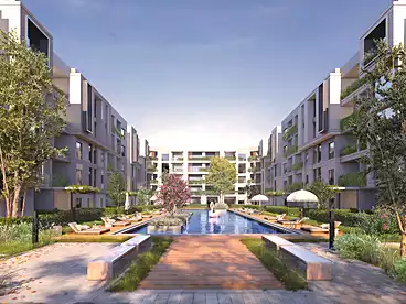 Apartments For sale in Platinum Resort - Orbit Group, Hurghada Resorts, 105 sqm