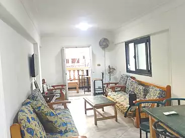 Furnished Apartment For sale in El-Gaish Rd St., Miami, 110 sqm