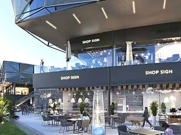 Commercial For sale in Cinco Mall - Upwyde, Compounds in New Cairo, 103 sqm