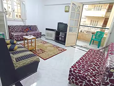 Furnished Apartment For sale in Shatee El Nakheel, Al Agamy, 120 sqm