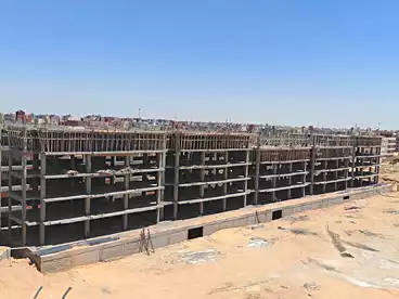 شقة بحديقة للبيع في المربع الذهبي، حدائق أكتوبر، 119 متر