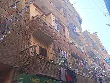 شقق للبيع في شارع الفاتح، مدينة طنطا، 100 متر