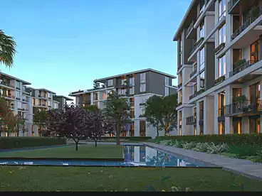 Apartments For sale in Green City Compound - Tesla, Compounds in Hadayek October, 131 sqm