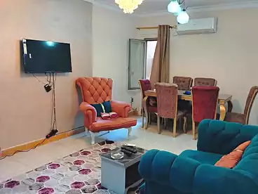 Furnished Apartment For rent in El Matbaa, Faisal, 90 sqm