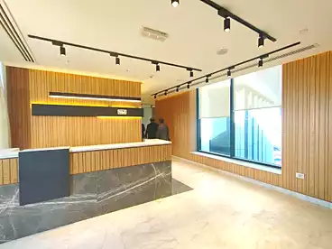 Administrative For rent in The View Compound - The Waterway, Compounds in New Cairo, 220 sqm