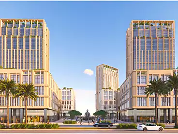 Administrative For sale in El Bostan St., El Sheikh Zayed, 125 sqm