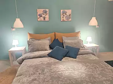Apartment with Garden For rent in Mostafa El-Nahaas St., Phase 4, 100 sqm