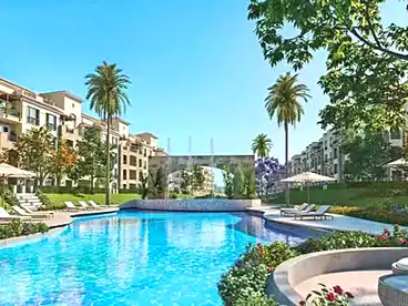 Apartments For sale in Rewaq Residence Compound - Arabian Mark, Compounds in New Cairo, 133 sqm