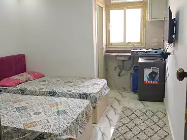 Studio For rent in Neighborhood 1st, El Ahyaa, 50 sqm