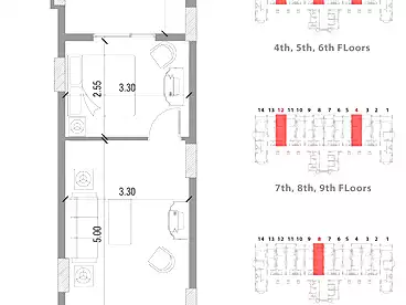 Chalets For sale in Porto Golf Marina - Amer Group, North Coast Resorts, 53 sqm