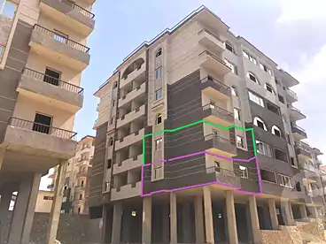 شقق للبيع في تقسيم الأندلس، القاهرة الجديدة - التجمع الخامس، 135 متر