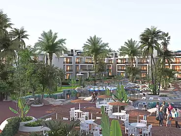Apartments For sale in One 7 Resort - Kronberg, Hurghada Resorts, 160 sqm