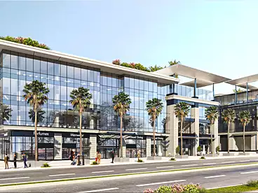 Administrative For sale in Golden Gate Mall - Redcon, Compounds in New Cairo, 93 sqm
