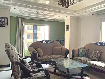 Furnished Apartment For rent in El Merag El Elwy, Zahraa El Maadi, 215 sqm