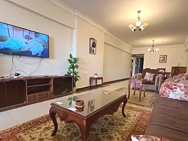 Furnished Apartment For rent in Cecilia Compound, Compounds in El Montazah, 175 sqm