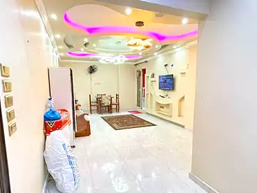 Furnished Apartment For rent in Mohammed Naguib St., Sidi Beshr Bahri, 90 sqm