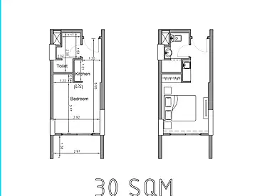 Studio For sale in Porto Golf Marina - Amer Group, North Coast Resorts, 30 sqm