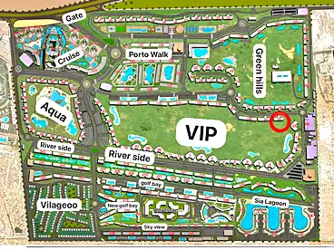 Properties For sale in Porto Golf Marina - Amer Group, North Coast Resorts, 40 sqm