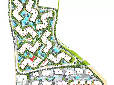 Apartments For sale in The View Compound - The Waterway, Compounds in New Cairo, 198 sqm