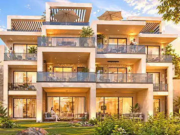 Apartments For sale in One 7 Resort - Kronberg, Hurghada Resorts, 134 sqm