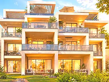 Apartments For sale in One 7 Resort - Kronberg, Hurghada Resorts, 160 sqm