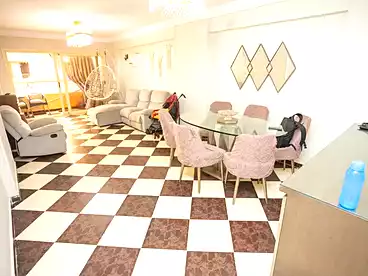 Apartments For sale in El Gaish Rd, El Mandara, 155 sqm